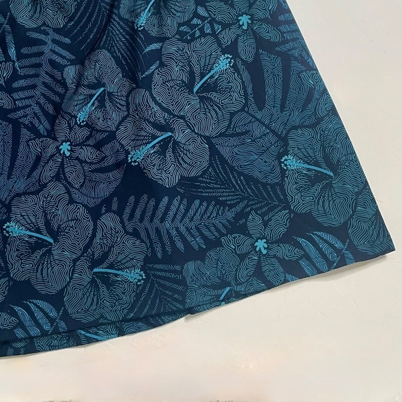 RIPSKIRT HAWAII Rip Skirt Length 2 Wrap Skirt Maui Moonlight Blue Floral XXL - Picture 5 of 16